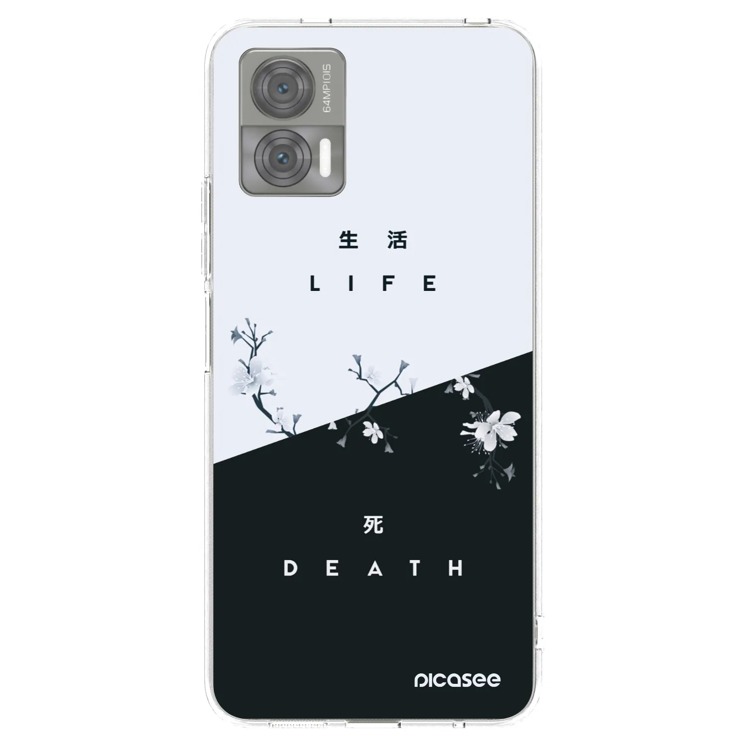 Picasee διαφανής θήκη σιλικόνης Motorola Edge 30 Neo - Life - Death