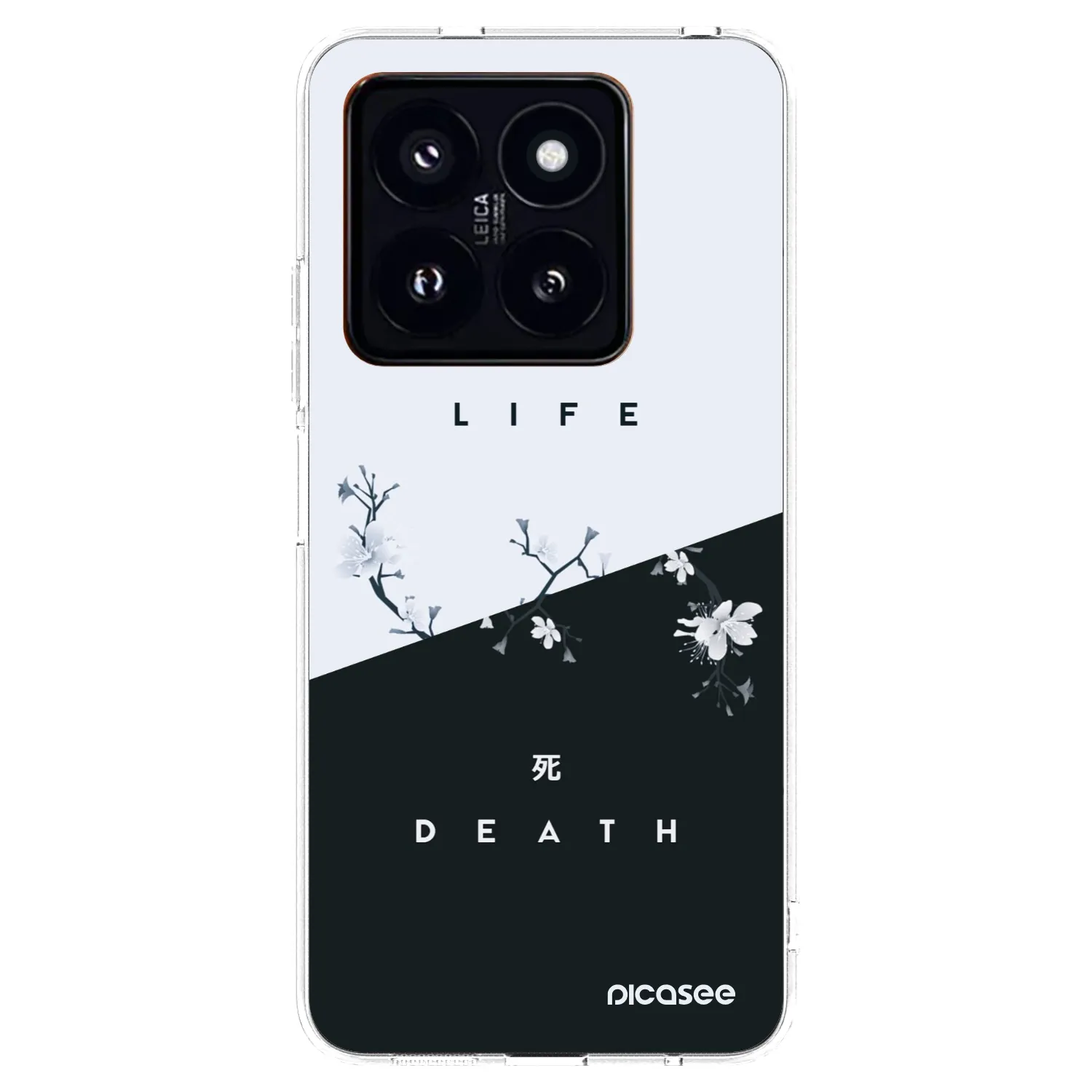 Picasee διαφανής θήκη σιλικόνης Xiaomi 14 Pro - Life - Death