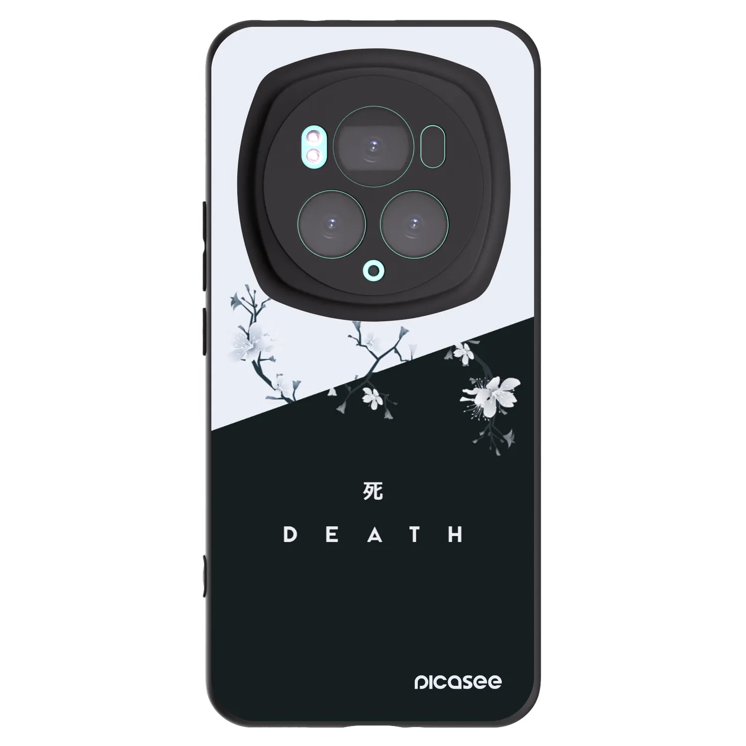 Picasee Μαύρη θήκη σιλικόνης για Honor Magic6 Pro - Life - Death