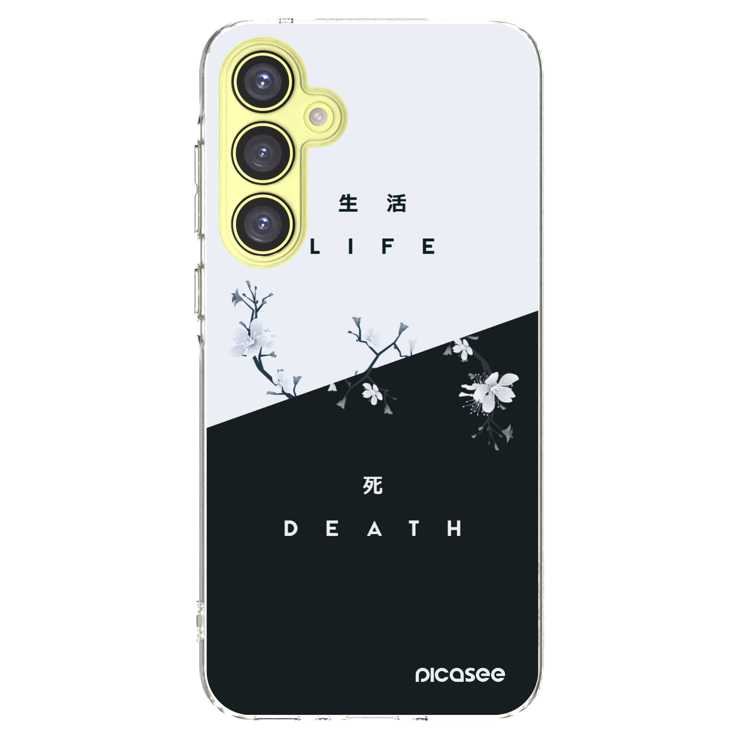 Picasee διαφανής θήκη σιλικόνης Samsung Galaxy A35 5G A356B - Life - Death