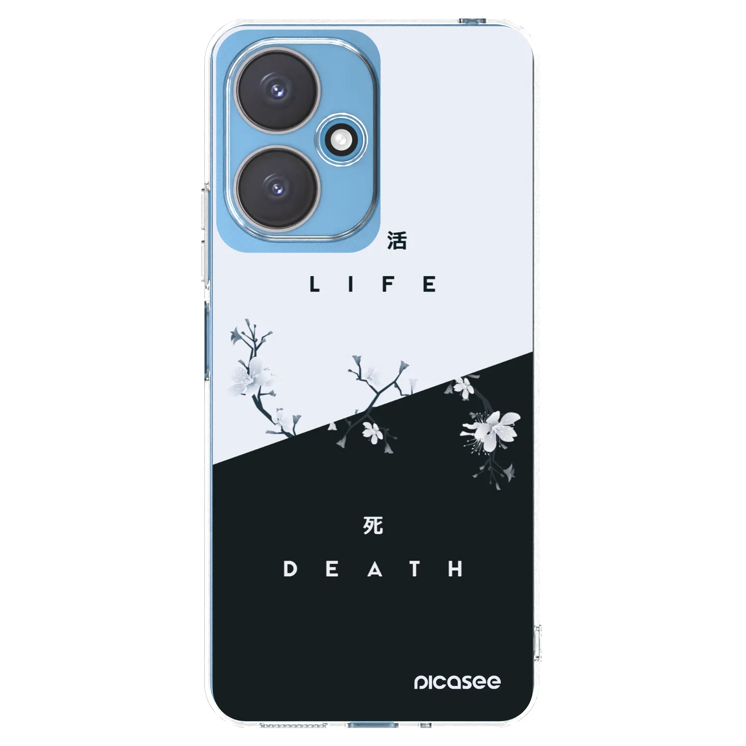 Picasee διαφανής θήκη σιλικόνης Xiaomi Redmi 13C 5G - Life - Death