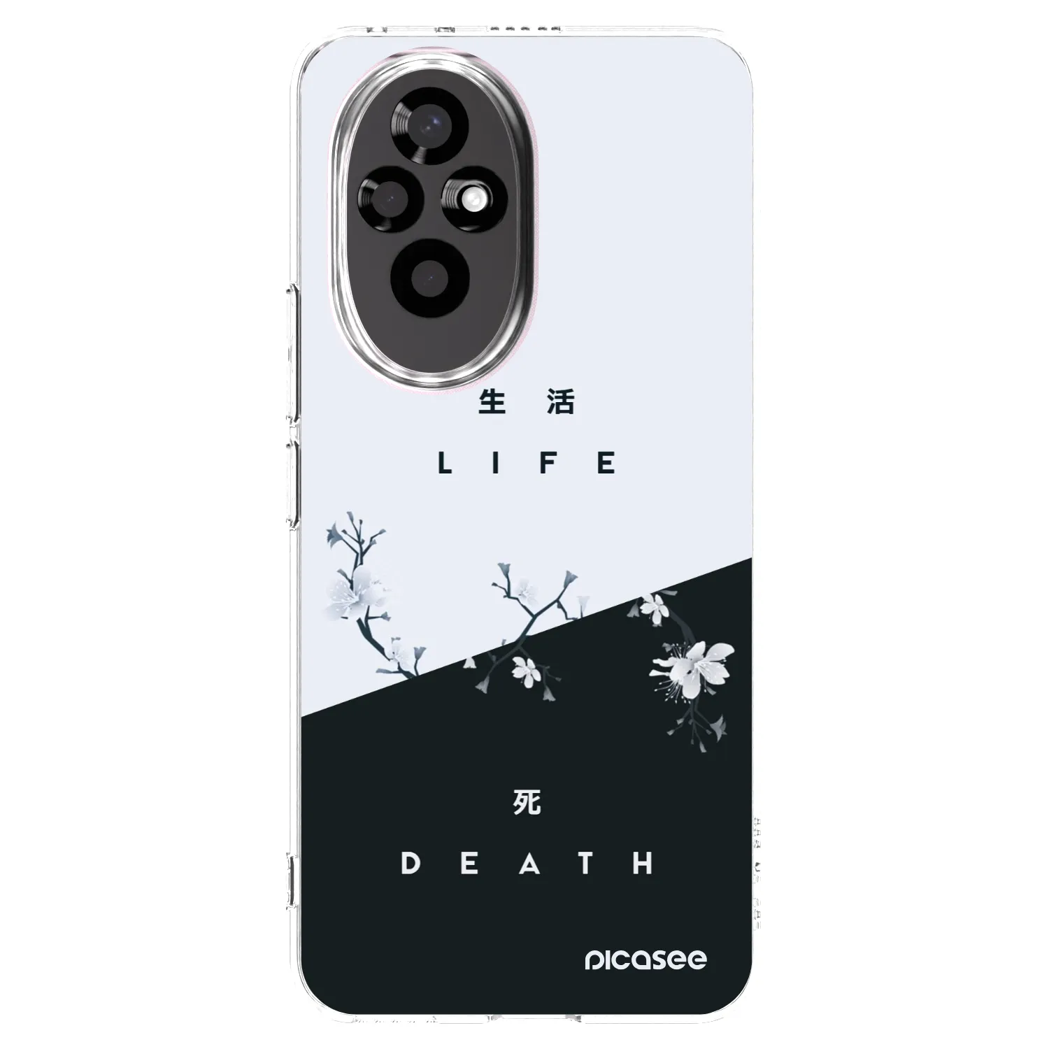 Picasee διαφανής θήκη σιλικόνης Honor 200 5G - Life - Death