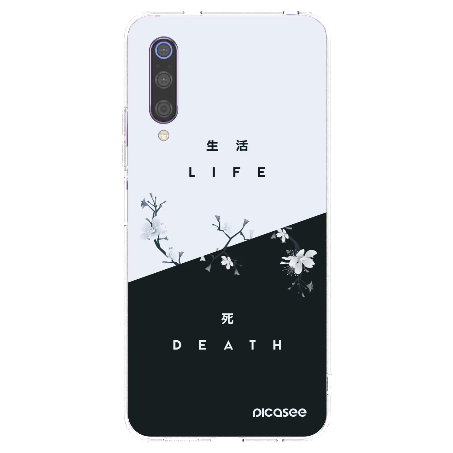 Picasee διαφανής θήκη σιλικόνης Xiaomi Mi 9 - Life - Death
