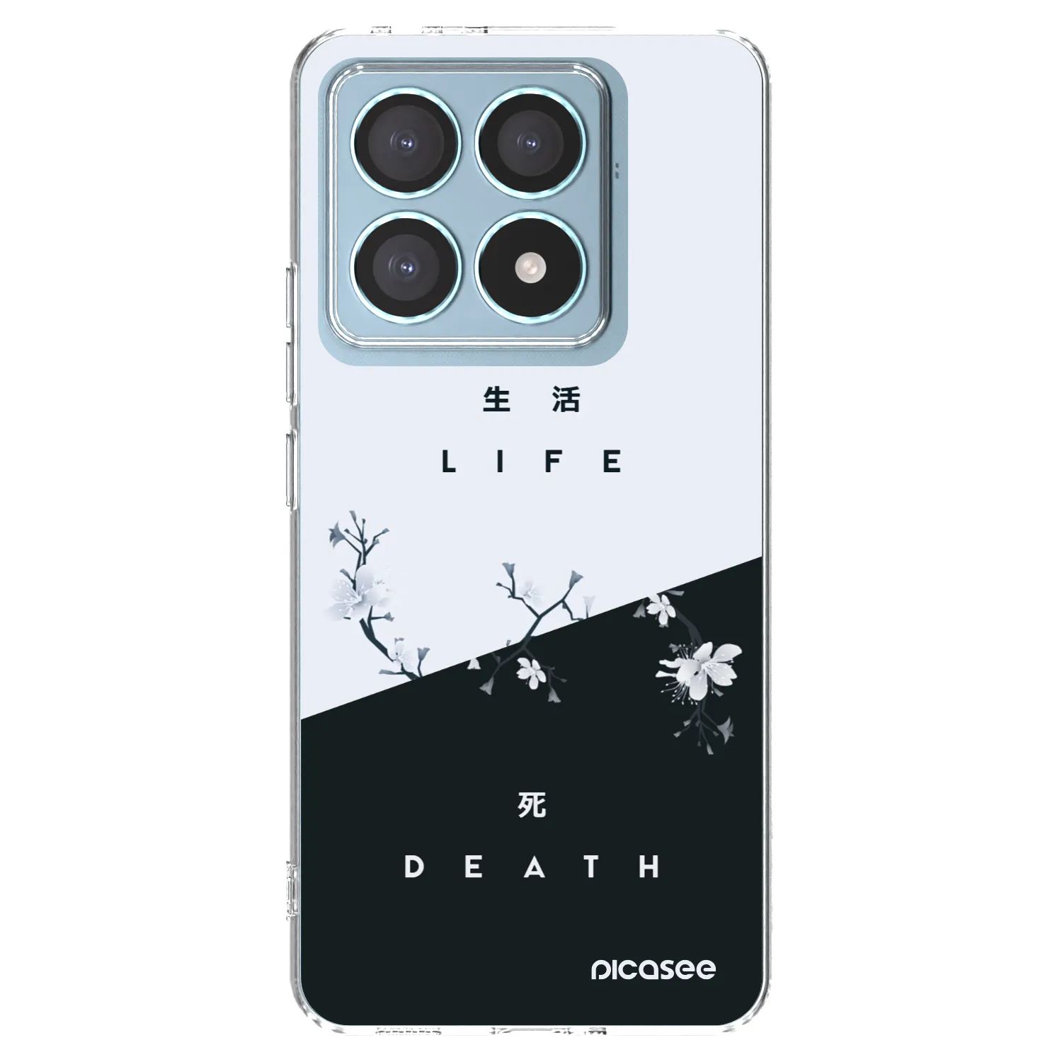 Picasee διαφανής θήκη σιλικόνης Xiaomi 14T Pro - Life - Death
