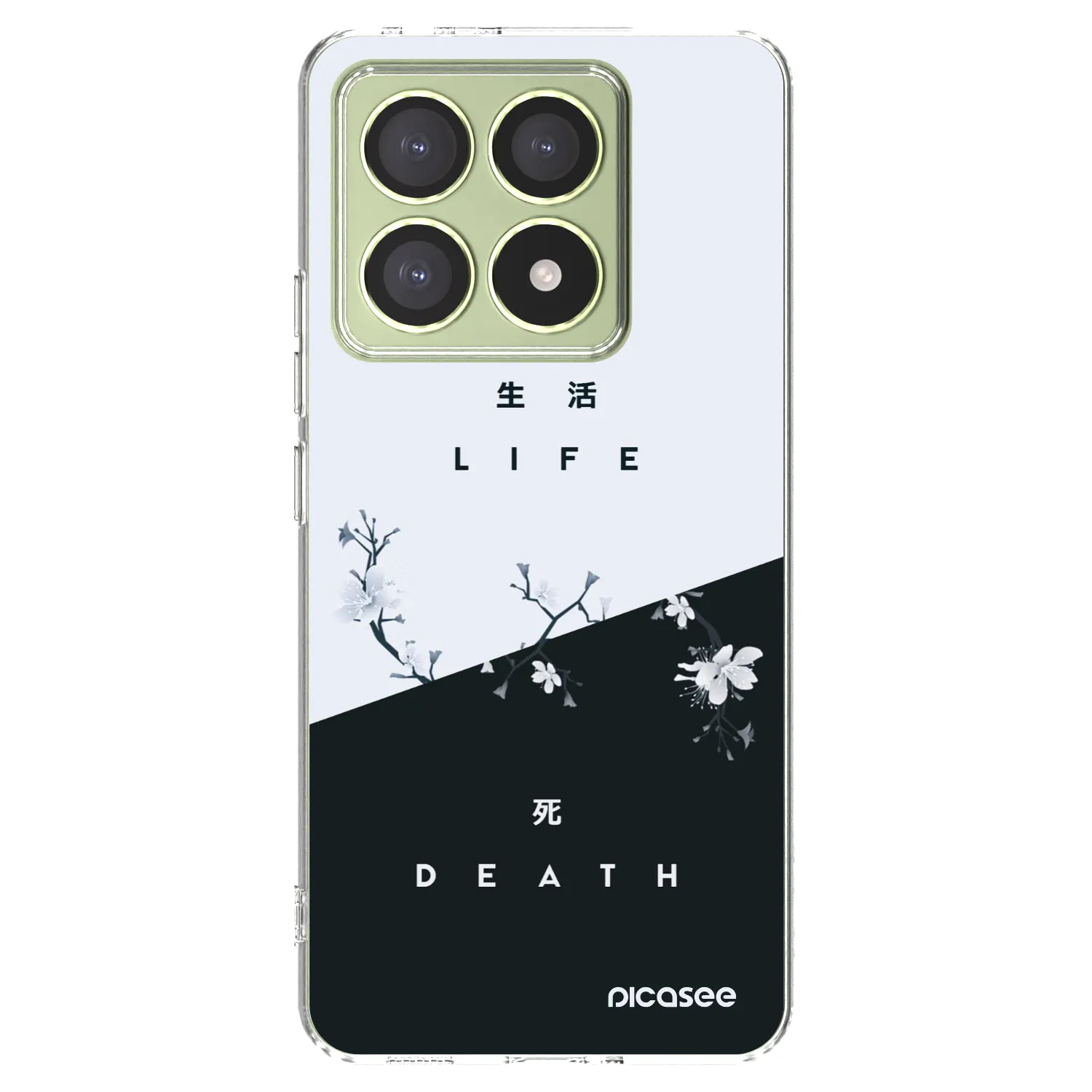 Picasee διαφανής θήκη σιλικόνης Xiaomi 14T - Life - Death