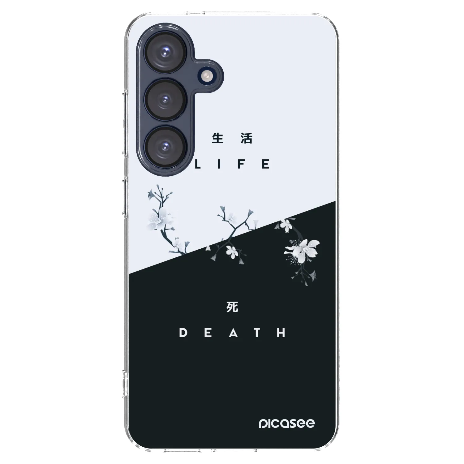 Picasee διαφανής θήκη σιλικόνης Samsung Galaxy S25 5G - Life - Death