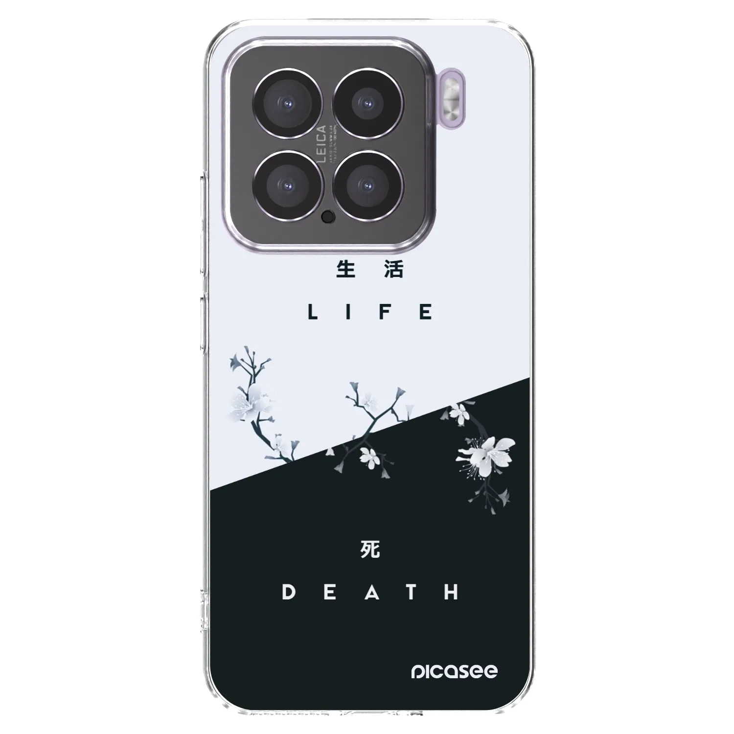 Picasee διαφανής θήκη σιλικόνης Xiaomi 15 - Life - Death