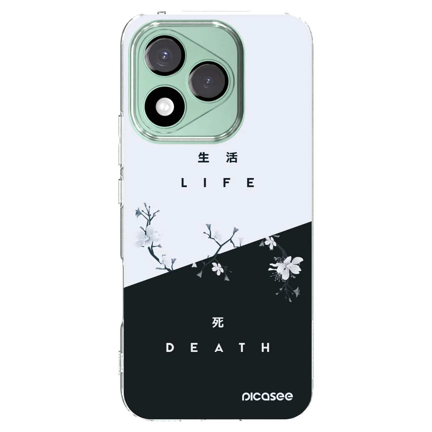 Picasee διαφανής θήκη σιλικόνης Honor 400 Lite 5G - Life - Death
