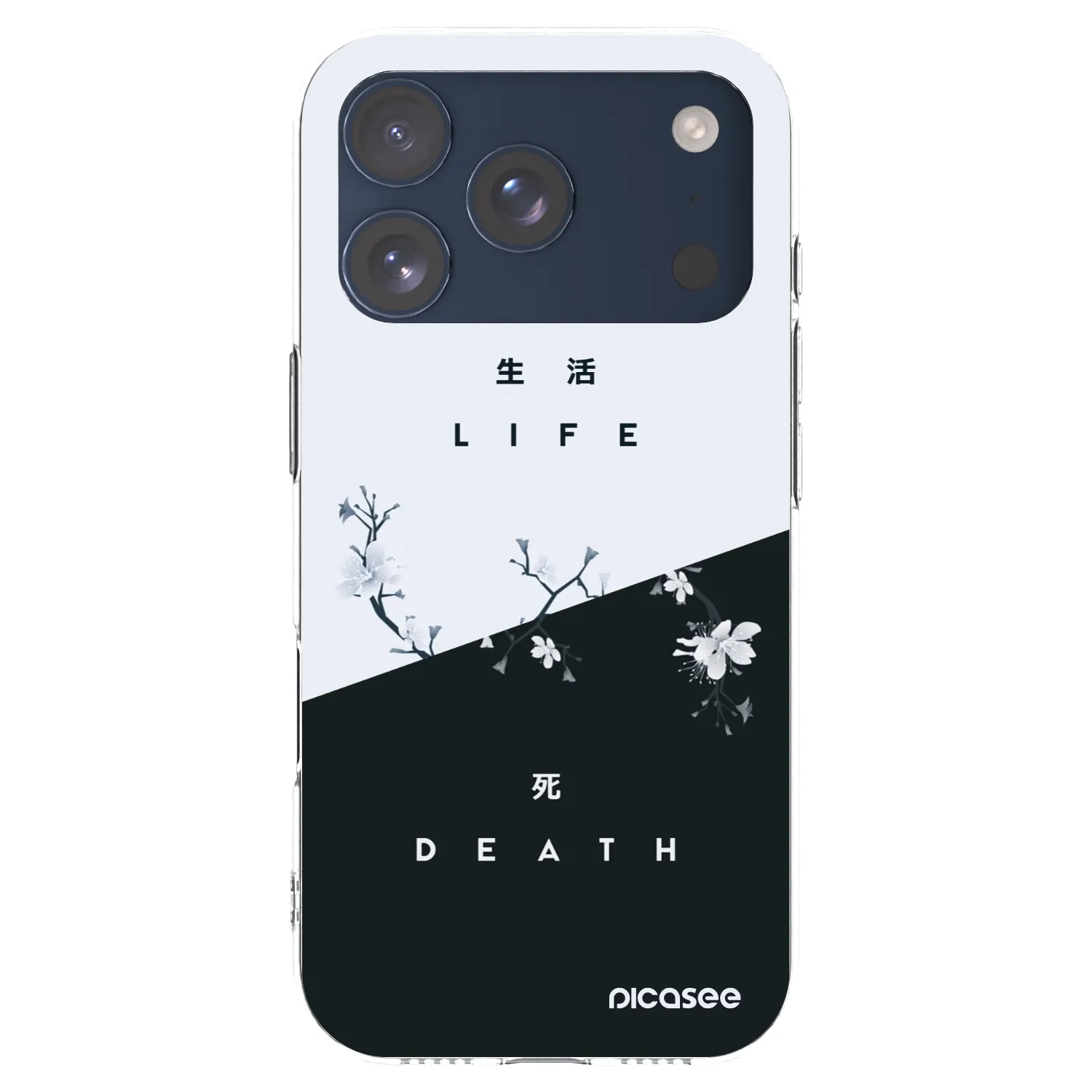 Picasee διαφανής θήκη σιλικόνης Apple iPhone 17 Pro - Life - Death