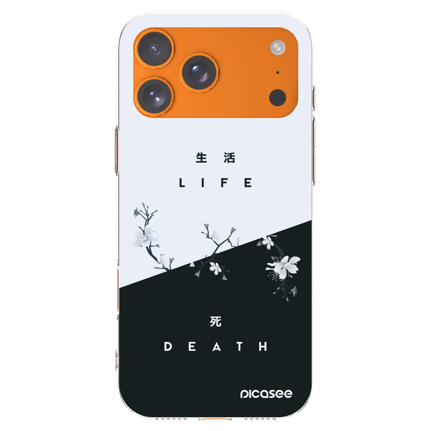 Picasee διαφανής θήκη σιλικόνης Apple iPhone 17 Pro Max - Life - Death
