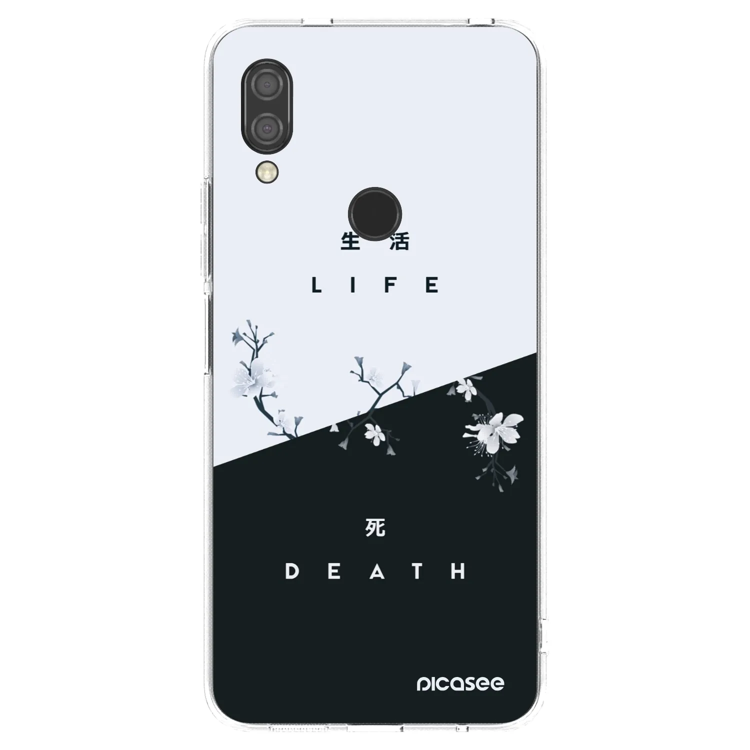 Picasee διαφανής θήκη σιλικόνης Xiaomi Redmi 7 - Life - Death