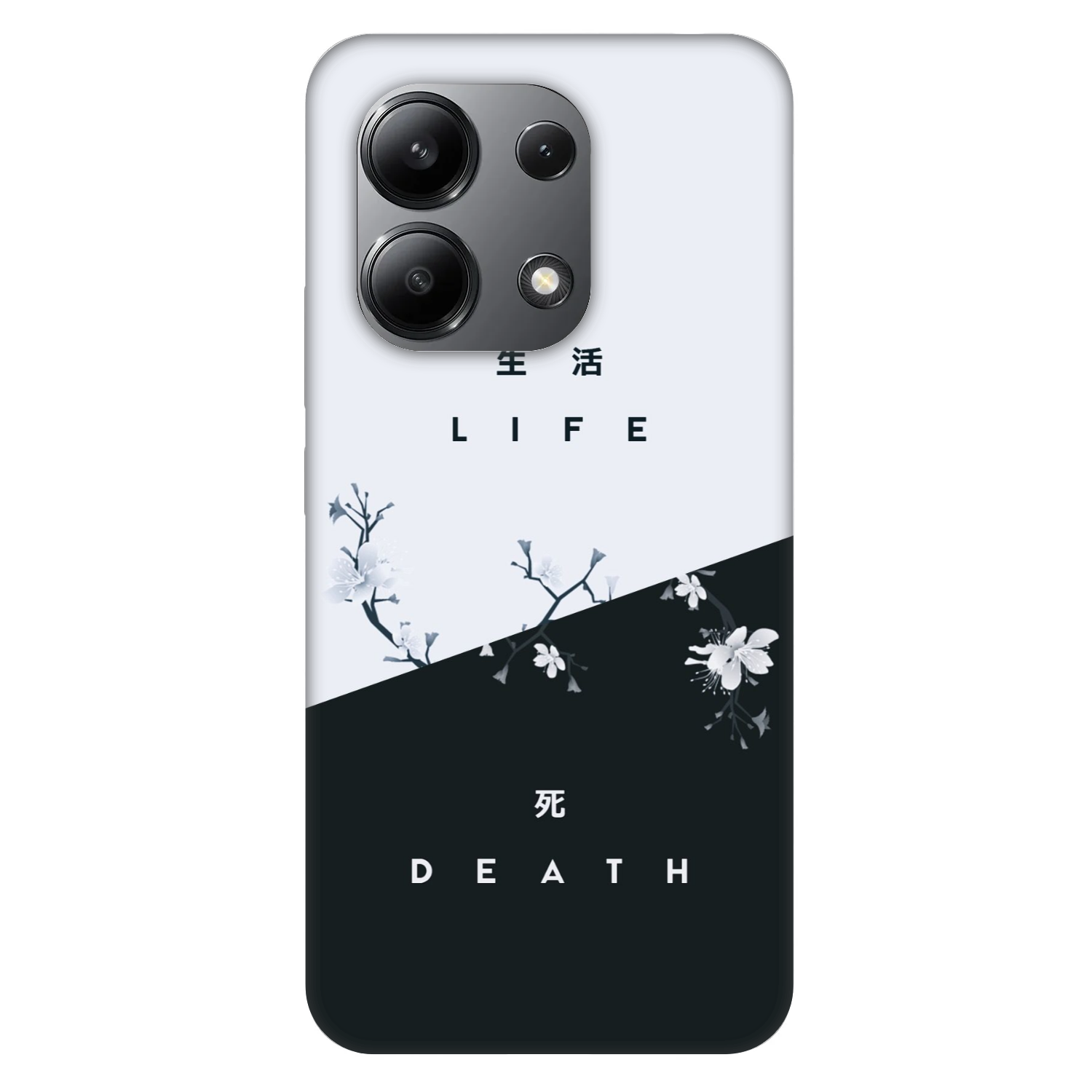 Picasee Fashion Case για Xiaomi Redmi Note 13 4G - Life - Death