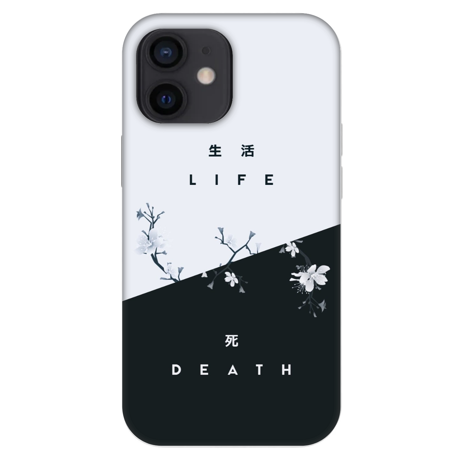 Picasee Fashion Case για Apple iPhone 12 mini - Life - Death