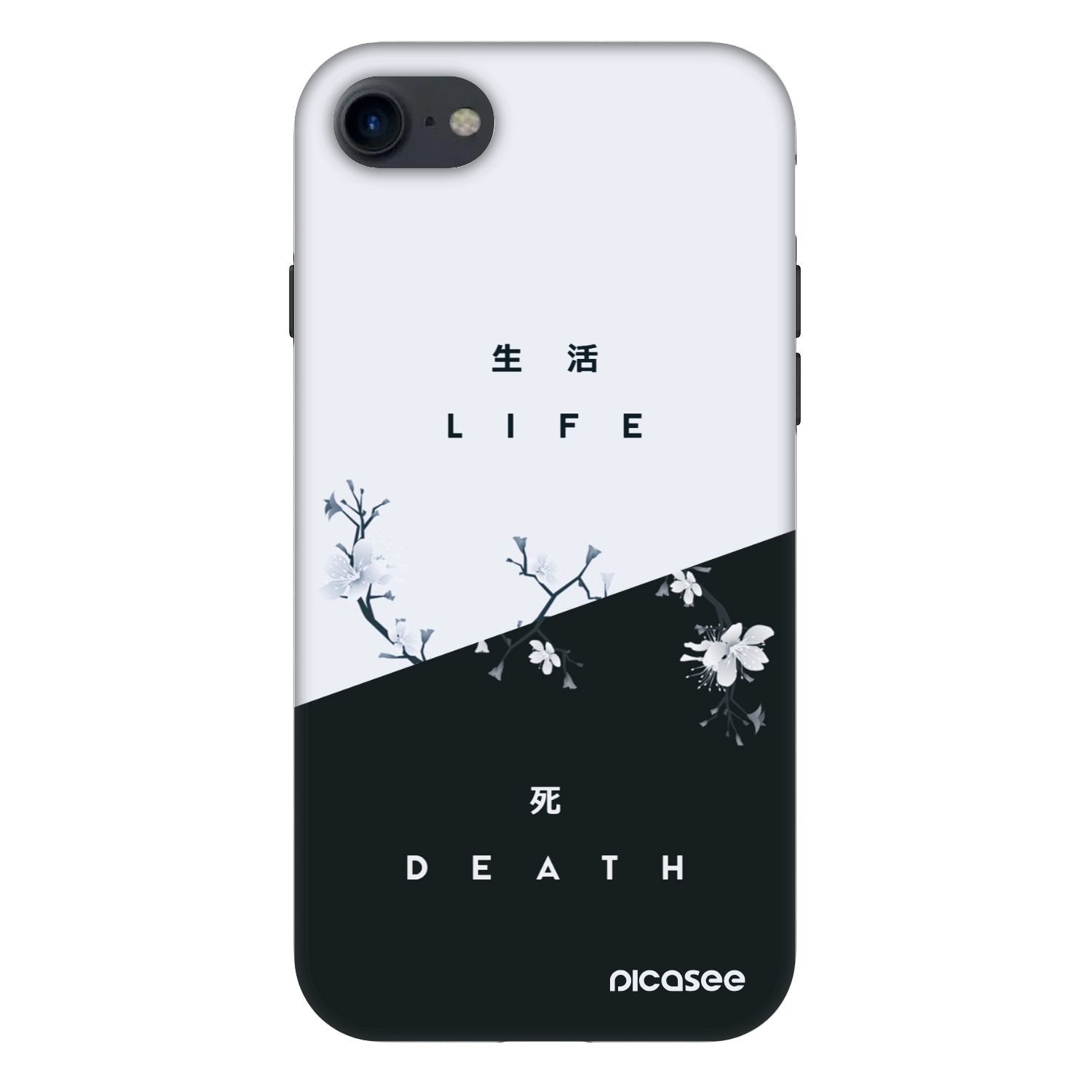 Picasee Fashion Case για Apple iPhone SE 2020 - Life - Death