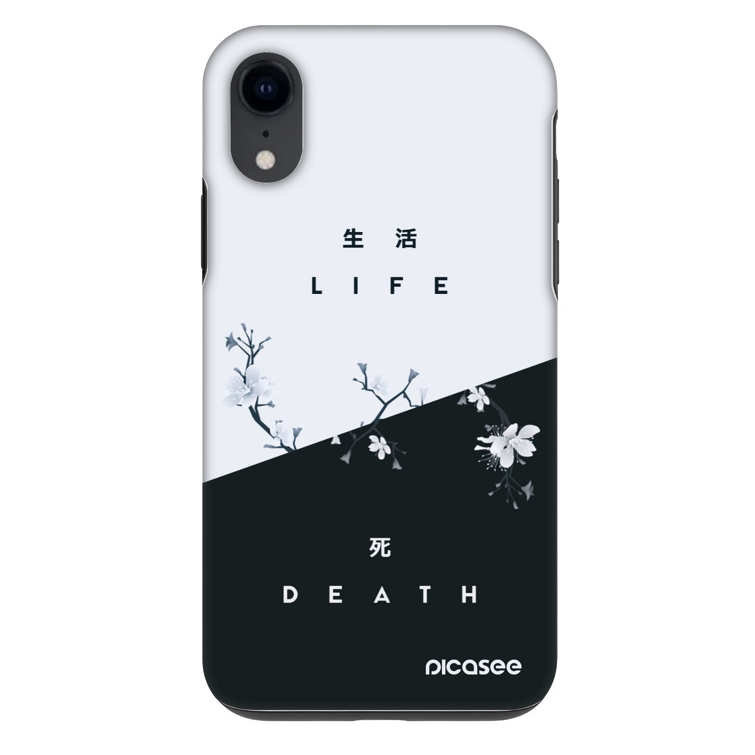 Picasee Fashion Case για Apple iPhone XR - Life - Death