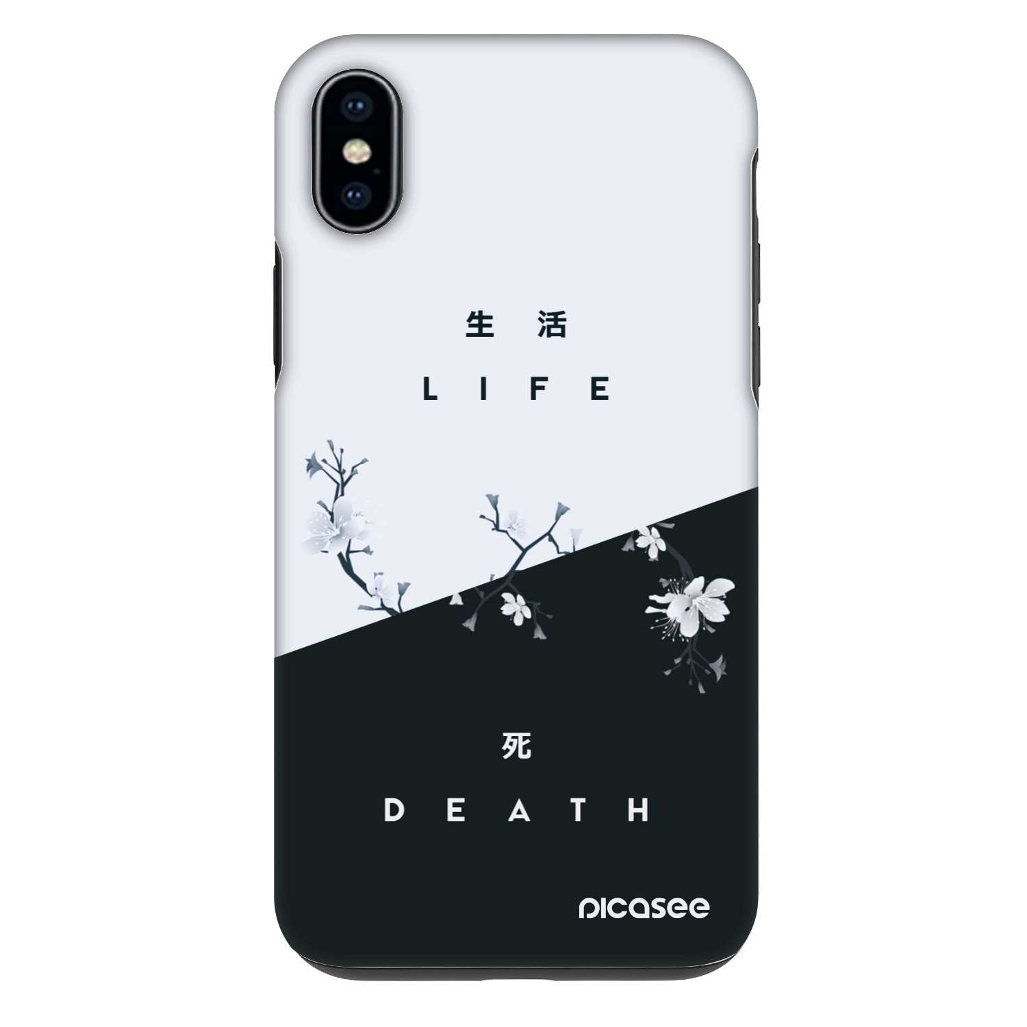Picasee Fashion Case για Apple iPhone XS Max - Life - Death