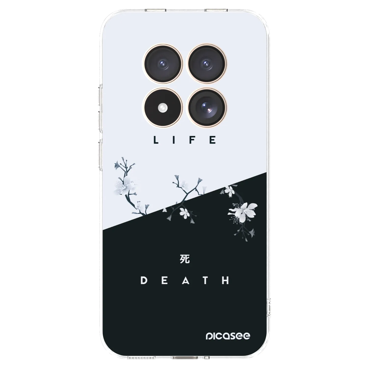 Picasee διαφανής θήκη σιλικόνης Xiaomi Redmi Note 15 Pro 4G - Life - Death