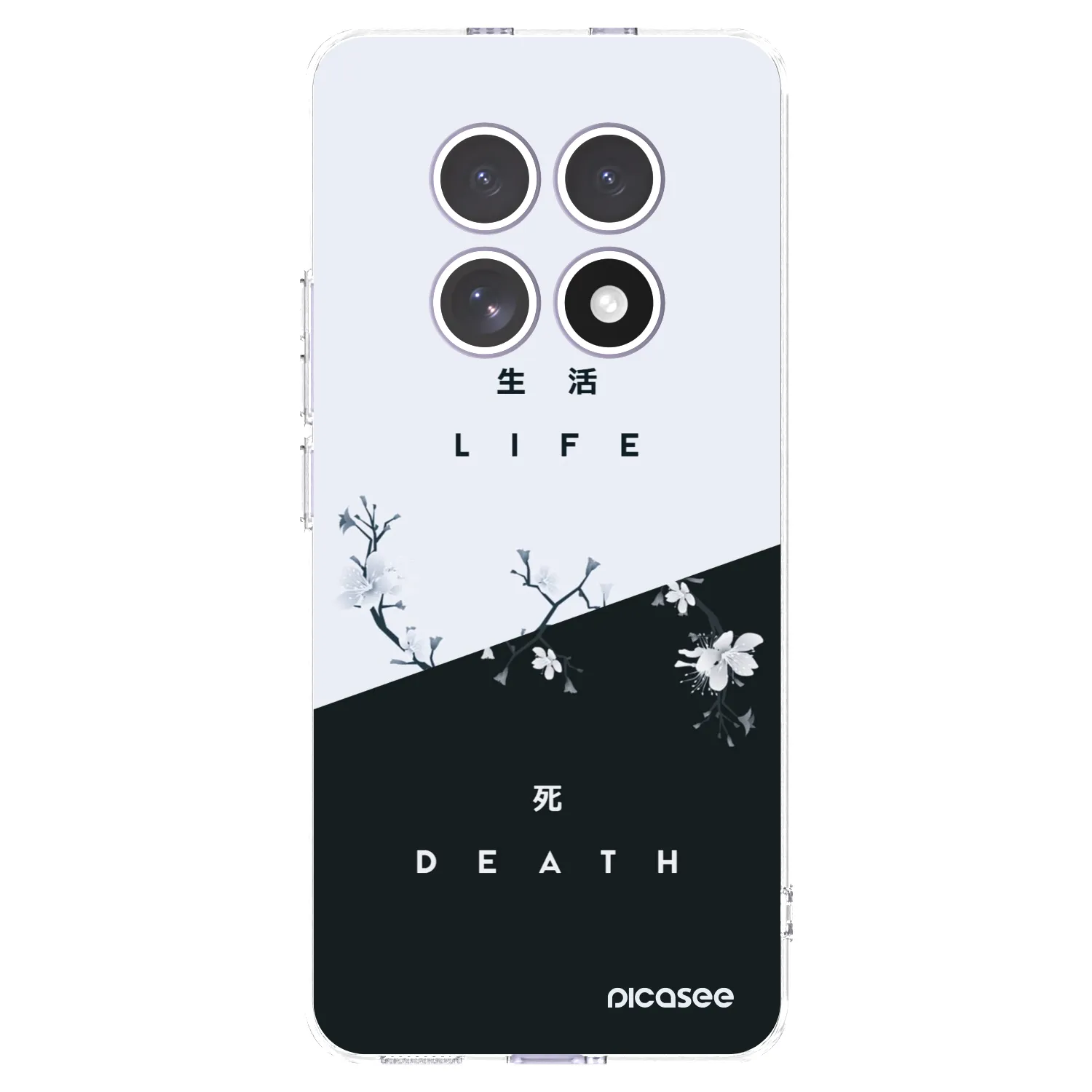 Picasee διαφανής θήκη σιλικόνης Xiaomi Redmi Note 15 - Life - Death
