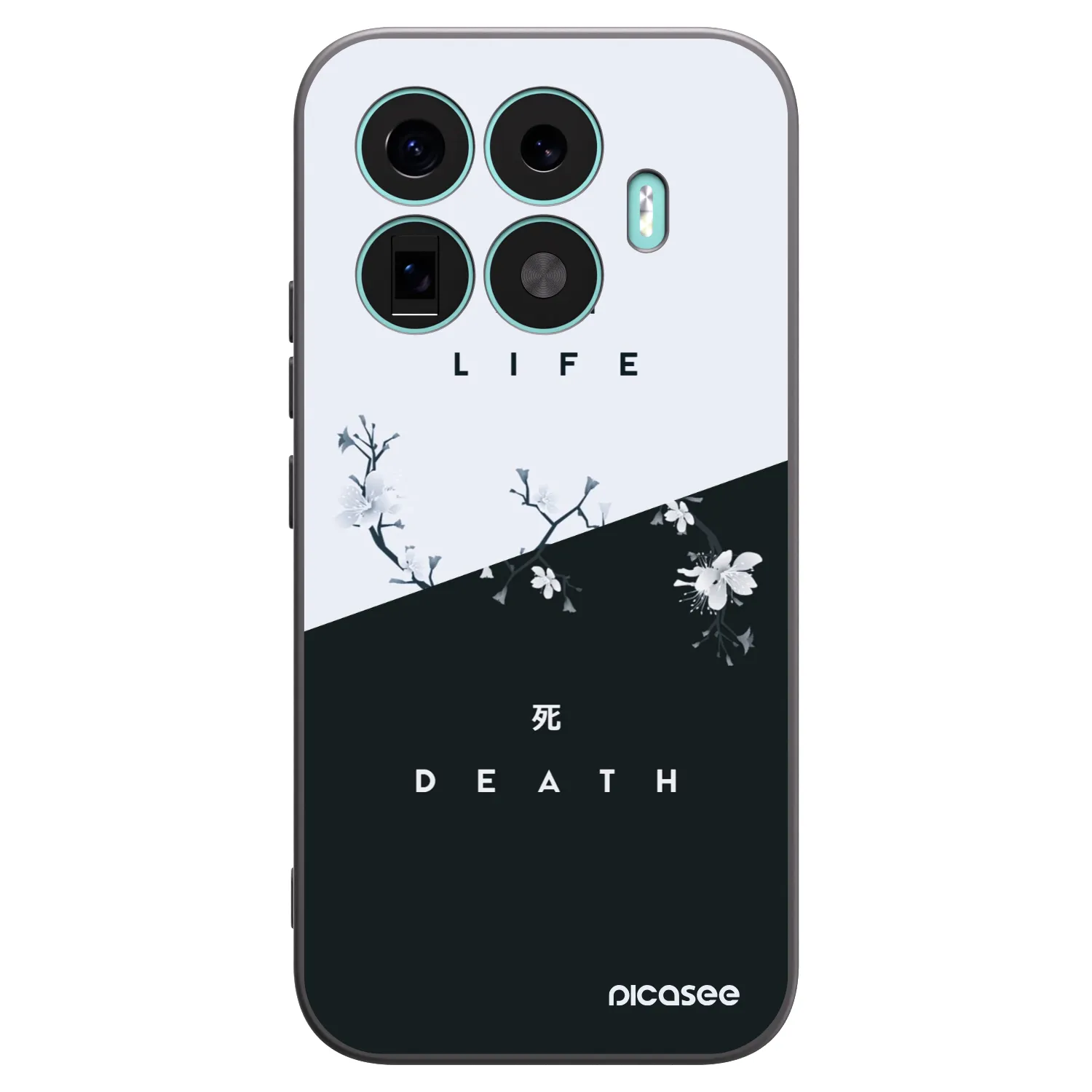 Picasee Μαύρη θήκη σιλικόνης για Xiaomi 17T - Life - Death