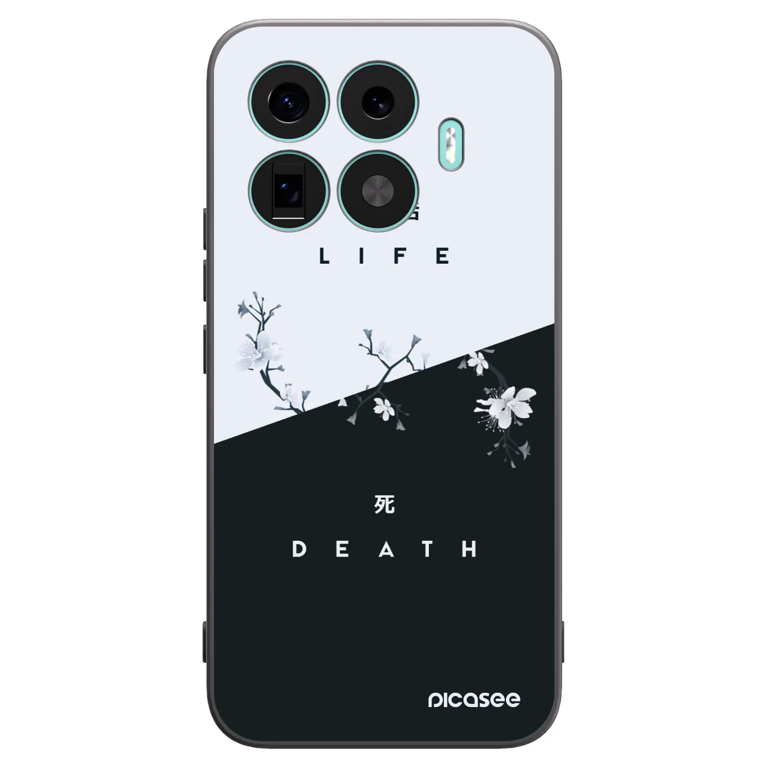Picasee Μαύρη θήκη σιλικόνης για Xiaomi 17T Pro - Life - Death