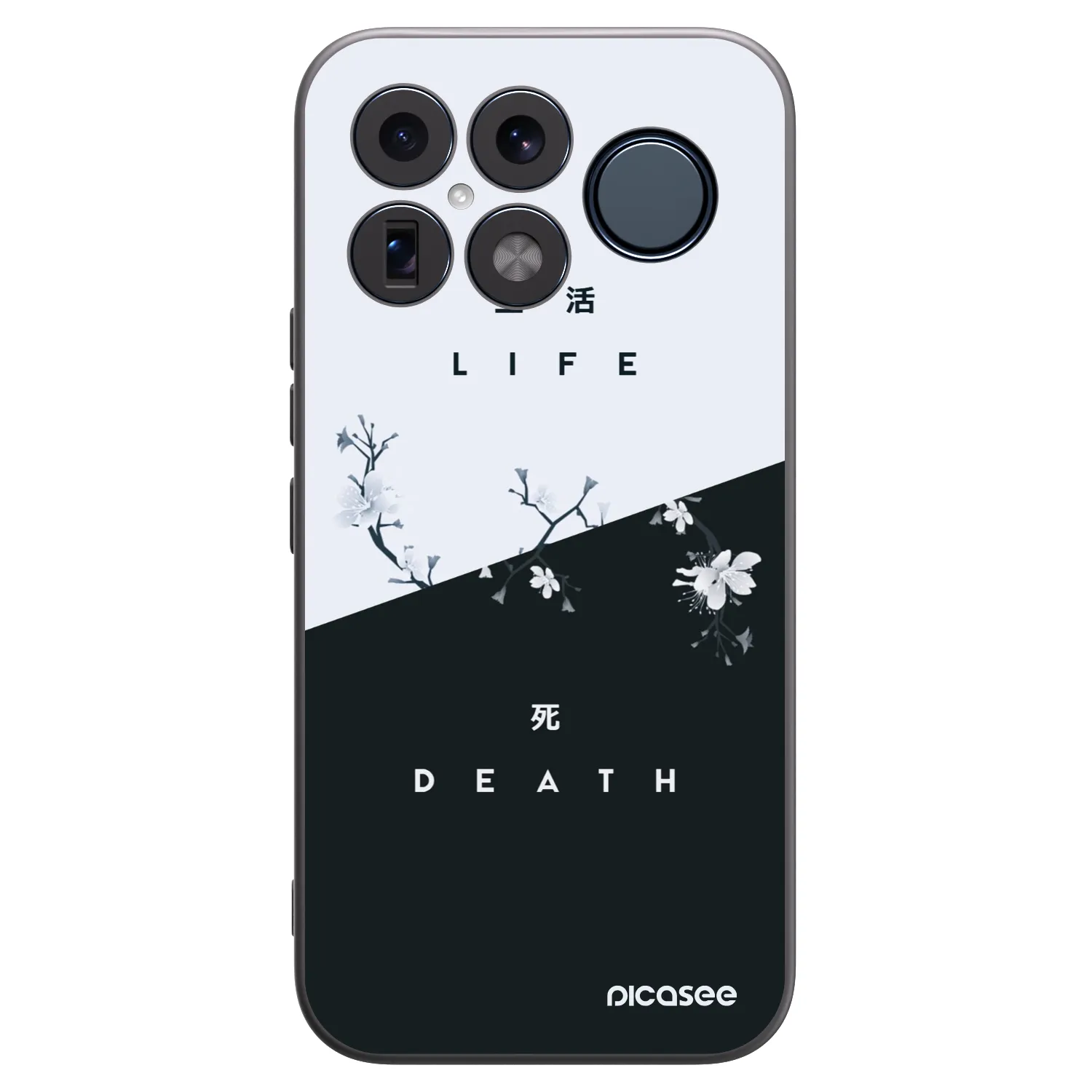 Picasee Μαύρη θήκη σιλικόνης για Xiaomi Poco F8 Ultra - Life - Death