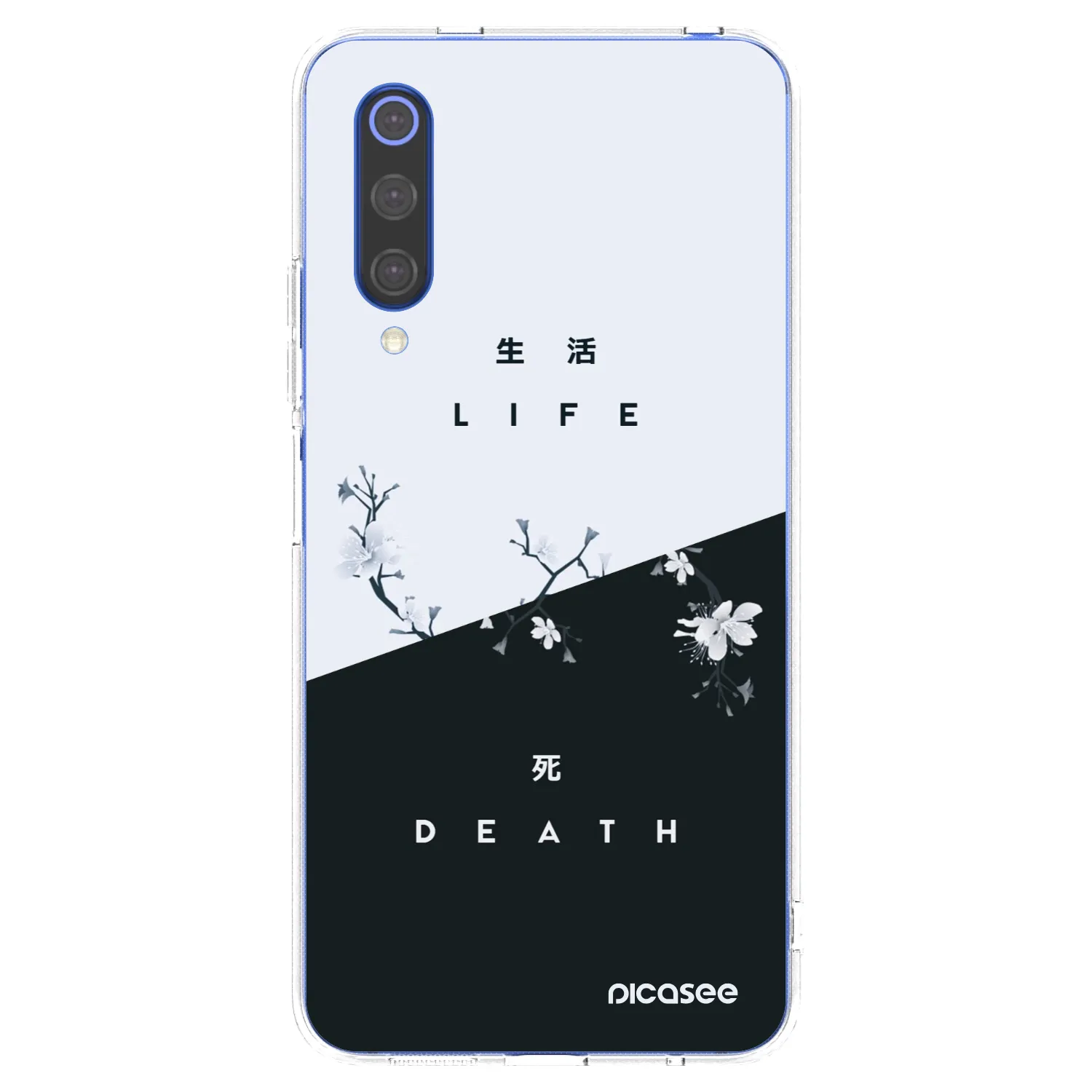 Picasee διαφανής θήκη σιλικόνης Xiaomi Mi 9 SE - Life - Death