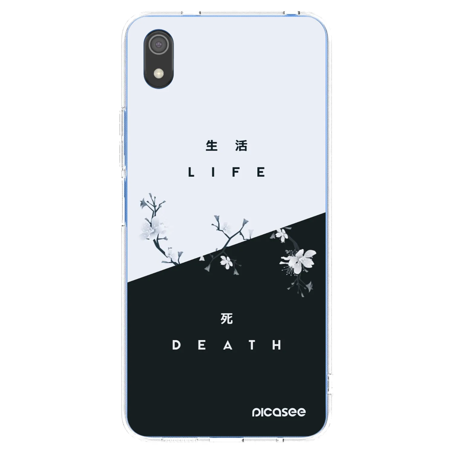 Picasee διαφανής θήκη σιλικόνης Xiaomi Redmi 7A - Life - Death