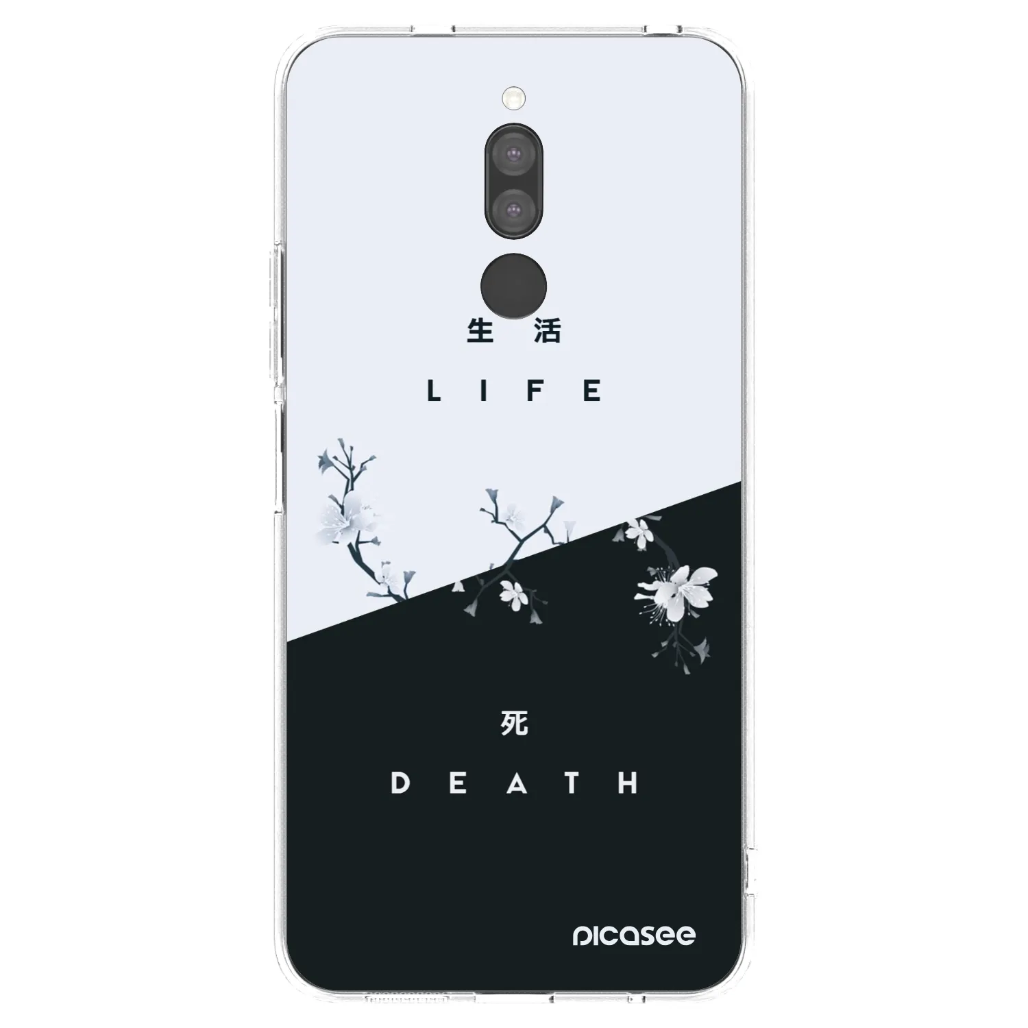 Picasee διαφανής θήκη σιλικόνης Xiaomi Redmi 8 - Life - Death