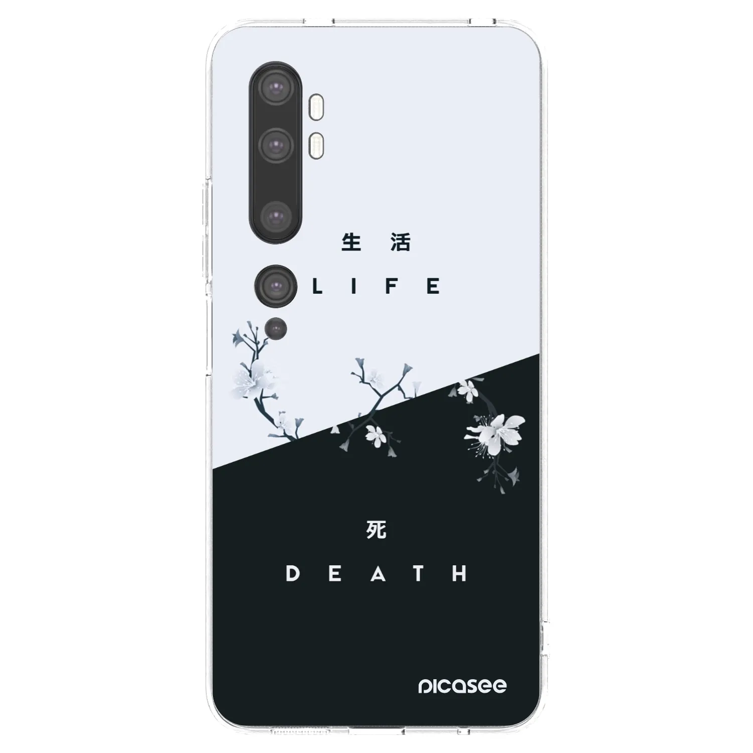 Picasee διαφανής θήκη σιλικόνης Xiaomi Mi Note 10 (Pro) - Life - Death