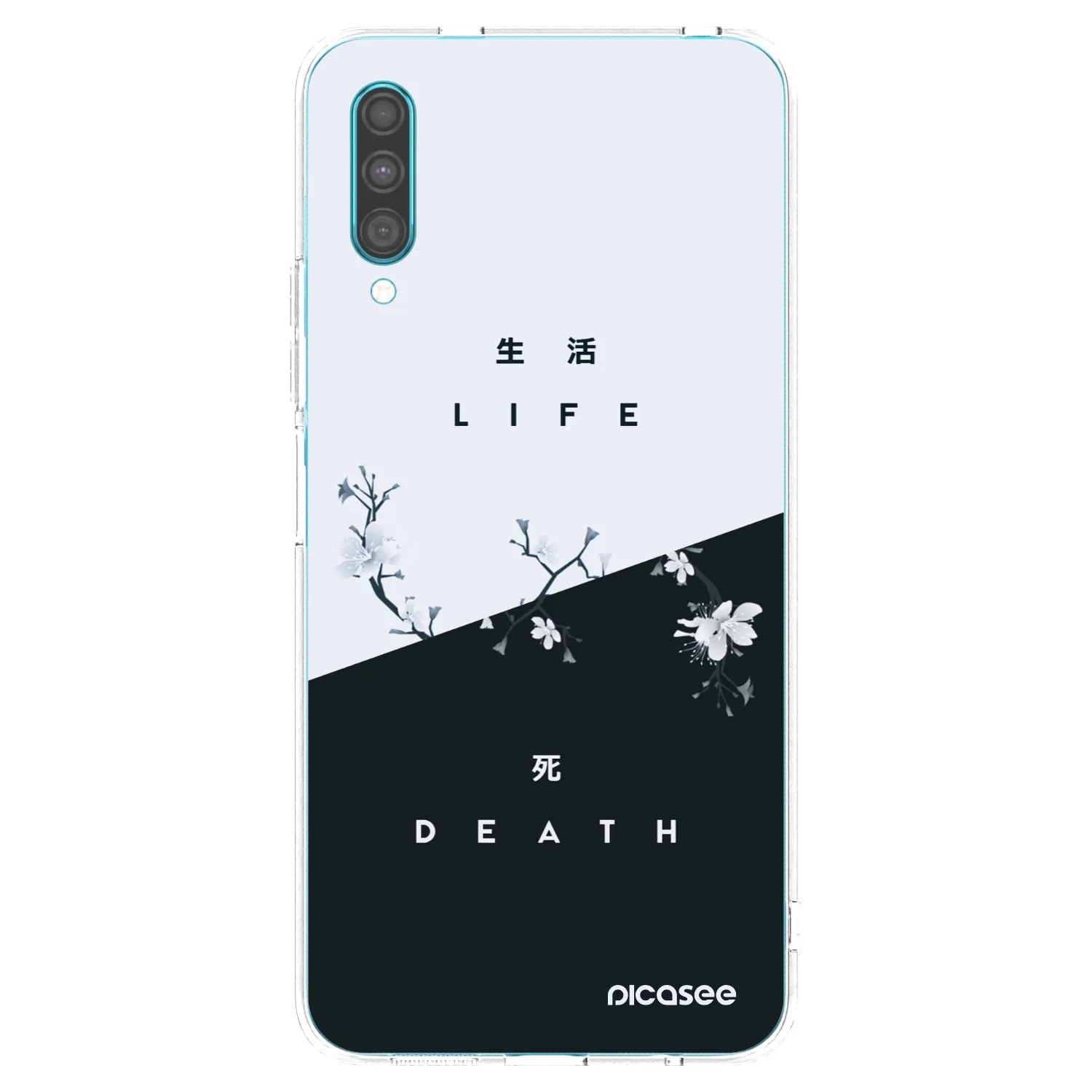 Picasee διαφανής θήκη σιλικόνης Samsung Galaxy A30s A307F - Life - Death