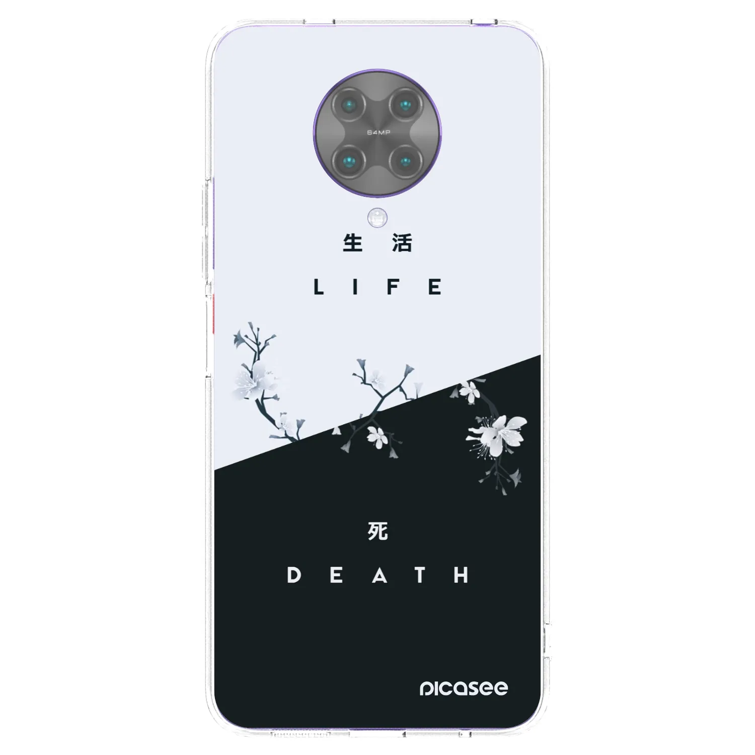 Picasee διαφανής θήκη σιλικόνης Xiaomi Poco F2 Pro - Life - Death
