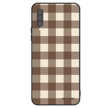 Θήκη για Samsung Galaxy A50 A505F - Brown grid