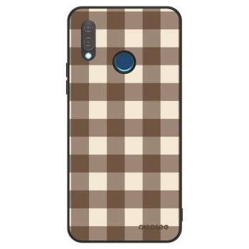 Θήκη για Huawei P20 Lite - Brown grid