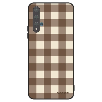 Θήκη για Huawei Nova 5T - Brown grid