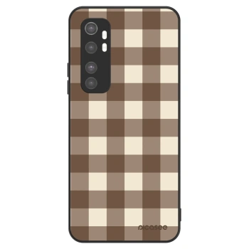 Θήκη για Xiaomi Mi Note 10 Lite - Brown grid