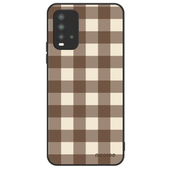 Θήκη για Xiaomi Redmi 9T - Brown grid