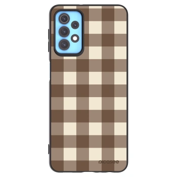 Θήκη για Samsung Galaxy A32 4G SM-A325F - Brown grid