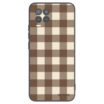 Θήκη για Realme 8 Pro - Brown grid