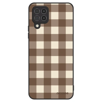 Θήκη για Samsung Galaxy A22 A225F 4G - Brown grid
