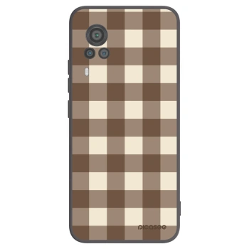 Θήκη για Vivo X60 Pro 5G - Brown grid