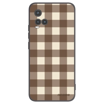 Θήκη για Vivo Y33s - Brown grid