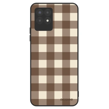 Θήκη για Realme 8i - Brown grid
