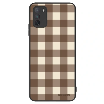 Θήκη για Xiaomi Poco M3 - Brown grid