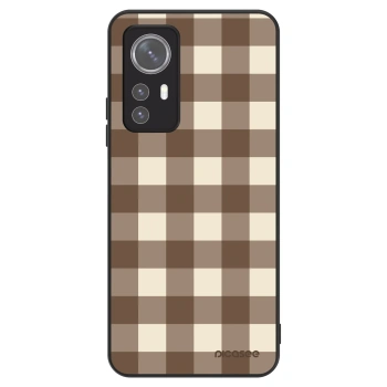 Θήκη για Xiaomi 12X - Brown grid
