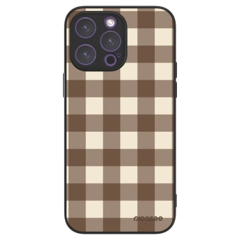 Picasee ULTIMATE CASE για Apple iPhone 14 Pro Max - Brown grid