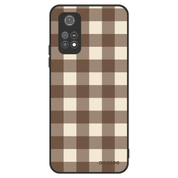 Θήκη για Xiaomi Poco M4 Pro - Brown grid