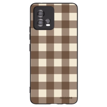 Θήκη για Motorola Moto G72 - Brown grid