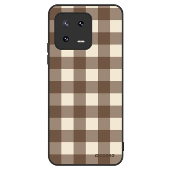Θήκη για Xiaomi 13 Pro - Brown grid