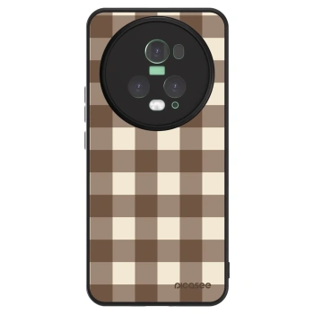 Θήκη για Honor Magic5 Pro - Brown grid
