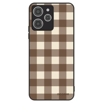 Θήκη για Xiaomi Redmi 12 4G - Brown grid
